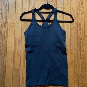 Lulu Lemon racerback training tank top.